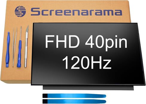 SCREENARAMA New Screen Replacement for Dell PN 0D2W2X 08FNMF 0G8WWP 0YMHWH in Kuwait