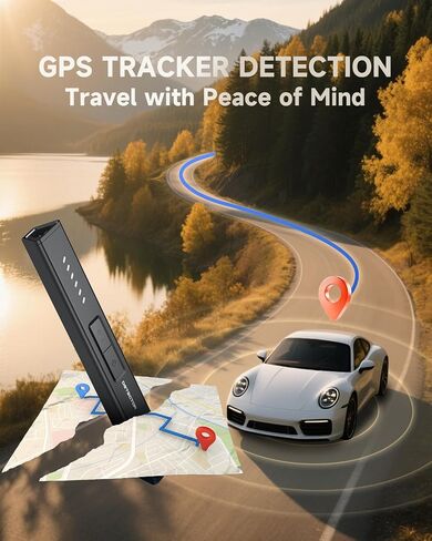 Hidden Camera Detectors GPS Tracker Detector with 6 Modes for Travel in Kuwait