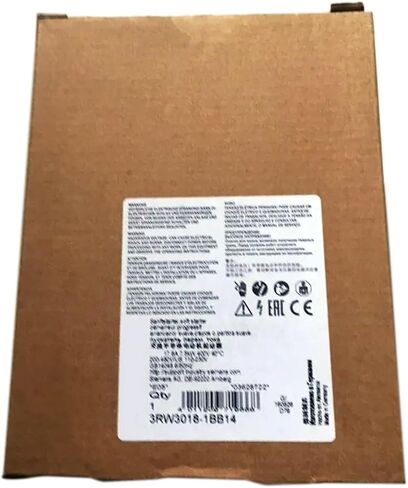 SMOCONE Expedited 3RW3018-1BB14 New and Sealed in Box 3RW30181BB14 1 Year Warranty and Fast in Kuwait