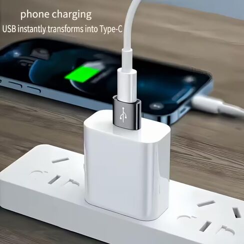 USB-C 3.0 to USB [4Pack] Male Quick 25W Adapter Compatible with Samsung Galaxy Tab S10 Lite Fast Charging, Sync Devices Keyboard, Mouse, gamepads, Drives, Cards in Kuwait