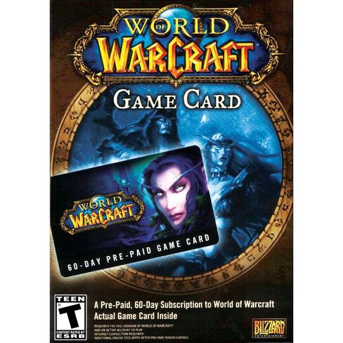 World of Warcraft 60 Day Pre-Paid Time Card - PC/Mac in Kuwait