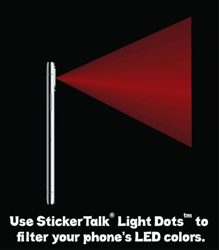 StickerTalk Colorful Light Dots Phone LED Color Filters in Kuwait