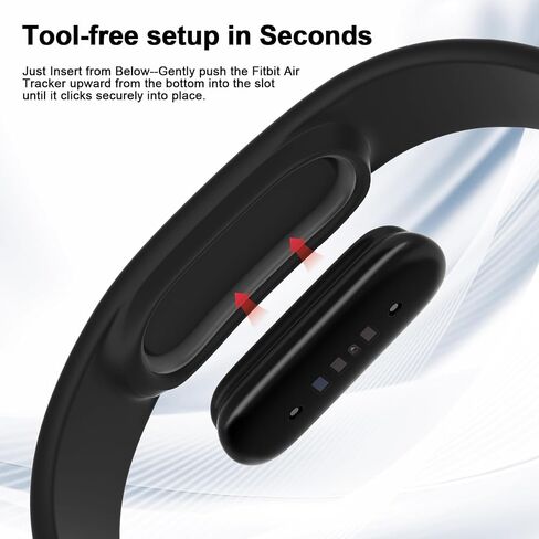 Compatible with Google Fitbit Air Active Band Silicone Soft Sport Strap in Kuwait