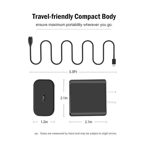 Charger for Garmin Forerunner 45 55 165 245 255 265 945 955 965 in Kuwait