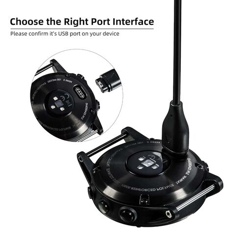 Charger for Garmin Forerunner 45 55 165 245 255 265 945 955 965 in Kuwait