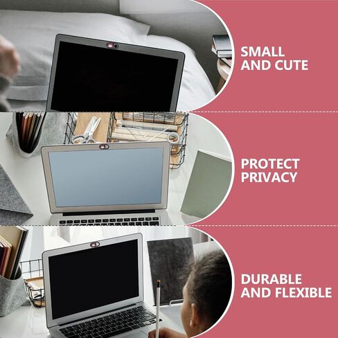 6pcs Cat Pattern Webcam Cover Slide for Computer Privacy Protection in Kuwait