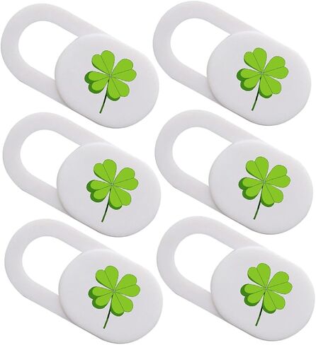 6pcs Ultra Thin Laptop Camera Cover Slide Four Leaf Clover Pattern in Kuwait