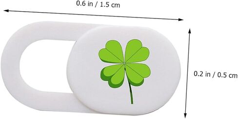 6pcs Ultra Thin Laptop Camera Cover Slide Four Leaf Clover Pattern in Kuwait
