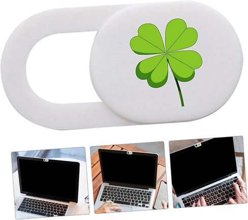 6pcs Ultra Thin Laptop Camera Cover Slide Four Leaf Clover Pattern in Kuwait