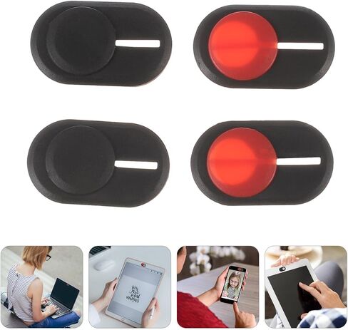 Professional Webcam Cover Privacy Sticker 4pcs for Laptop and Phone in Kuwait