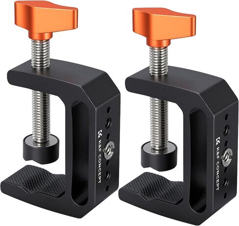 K&F CONCEPT Desk C-Clamp Mount, Aluminum Desk Mount Holder in Kuwait