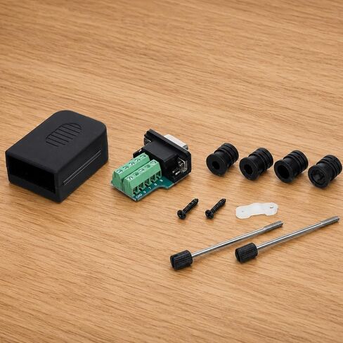 DB9 Breakout Connector, DB-9 Female RS232 Serial Adapter in Kuwait