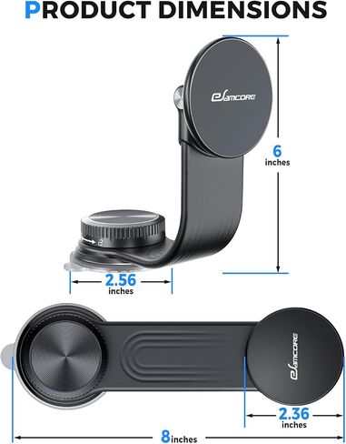 Magsafe Car Mount, Bendable Alloy Arm Magnetic Phone Holders for Your Car in Kuwait
