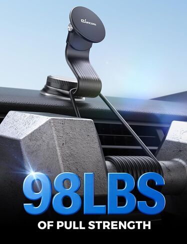 Magsafe Car Mount, Bendable Alloy Arm Magnetic Phone Holders for Your Car in Kuwait