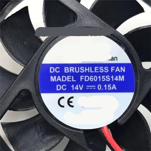 FD6015S14M DC 14V 0.15A 60x60x15mm 2-Wire Server Cooling Fan in Kuwait