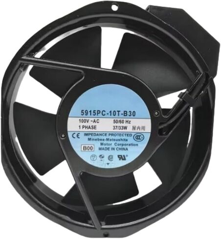 5915PC-10T-B30 100V 0.47/0.44A 37/33W 2700/3200RPM 17238 Cooling Fan 172x172x38MM in Kuwait