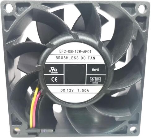 EFC-08H12W 8038 12V 1.50A 8cm Violent Server Cooling Fan in Kuwait