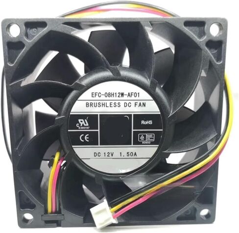 EFC-08H12W 8038 12V 1.50A 8cm Violent Server Cooling Fan in Kuwait