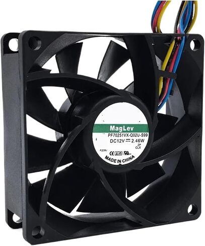 PF70251VX-Q02U-S99 12V 2.46W 7025 Cooling Fan 4-Wire in Kuwait