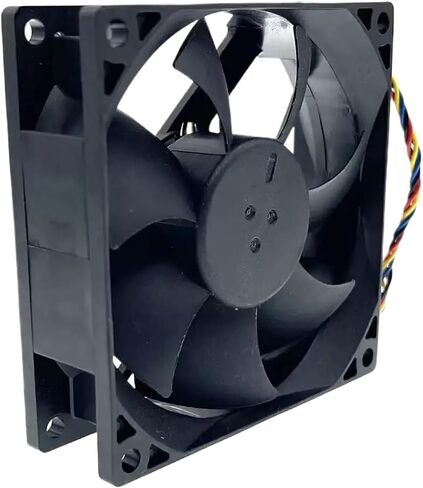 80mm 8025 12V PWM Cooling Fan, PVA080G12Q DVH85-A01 80X80X25mm 59CFM 4Wire 4Pin Cooler for Server Inverter Computer in Kuwait