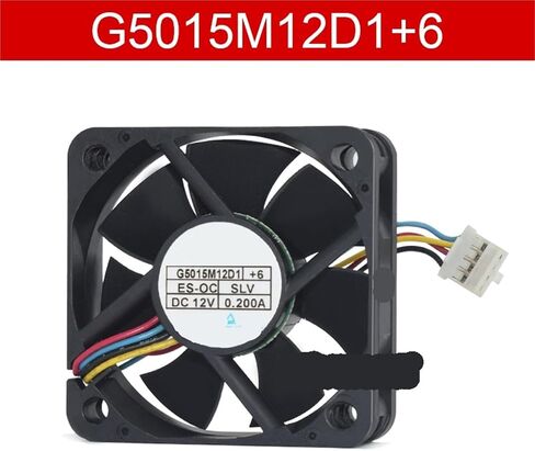 50mm Fan G5015M12D1+6 12V 0.2A 50 * 50 * 15mm 4pin PWM Car Audio Cooling Fan Cable lengeth 9.5cm in Kuwait