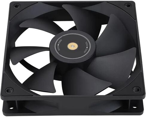TL-G12B Black 12CM Chassis Fan 4pin PWM Hydraulic Bearing 1500rpm in Kuwait