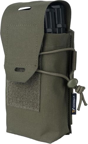 IDOGEAR Double Magazine Pouch 5.56 MM Rifle Mag Pouches Molle Double Stack Magazines Carrier Holder Airsoft Hunting Shooting Carry Bag in Kuwait