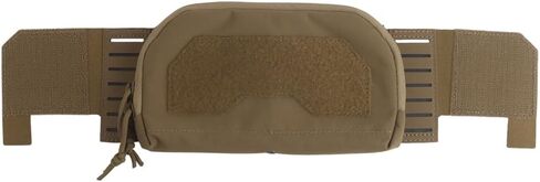 Tactical Placard 2nd Layer Admin Pouch， Front Storage Compact Bag Airsoft Front Storage Bag for Triple Mag Pouch Plate Carrier in Kuwait