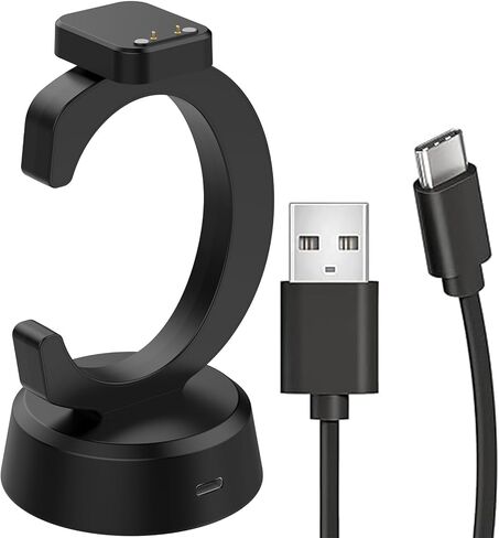 Smart Watch Charger Stand, Universal 2-Pin 7.62mm Pin Pitch Replacement Upgraded Magnetic Charging Dock Compatible with Kid Smartwatch, Fitness Trackers, Smart Glasses & Wearable Devices in Kuwait