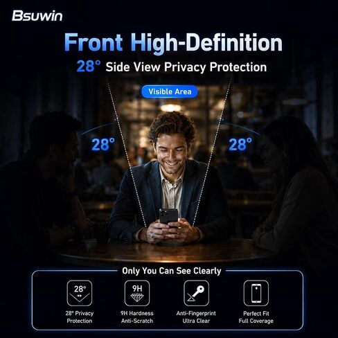 2 Pack Privacy Screen Protector for Samsung Galaxy S26 in Kuwait