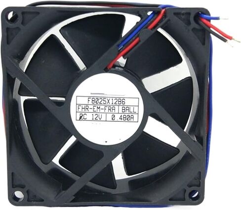 F8025X12B6 80 * 25MM DC12V 0.48A Cooling Fan in Kuwait
