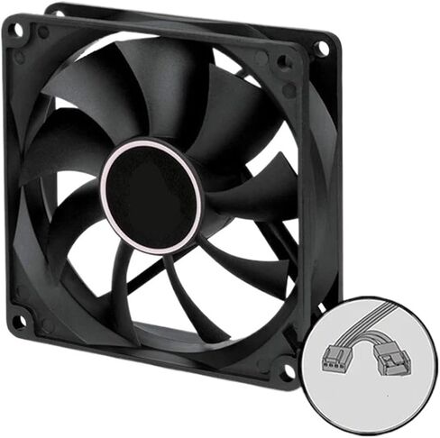 F9 PWM PST - 92 mm Case Fan with Sharing Technology, Very Quiet Motor, Speed: 150-1800 RPM Black in Kuwait
