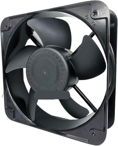 DC 20060 20cm 12V 24V 200 * 60mm 220V Metal Frame Two Wire axial Flow Fan Cabinet Industrial Cooling in Kuwait