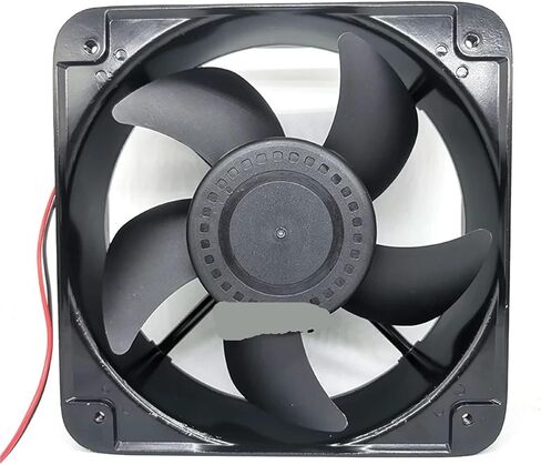 DC 20060 20cm 12V 24V 200 * 60mm 220V Metal Frame Two Wire axial Flow Fan Cabinet Industrial Cooling in Kuwait