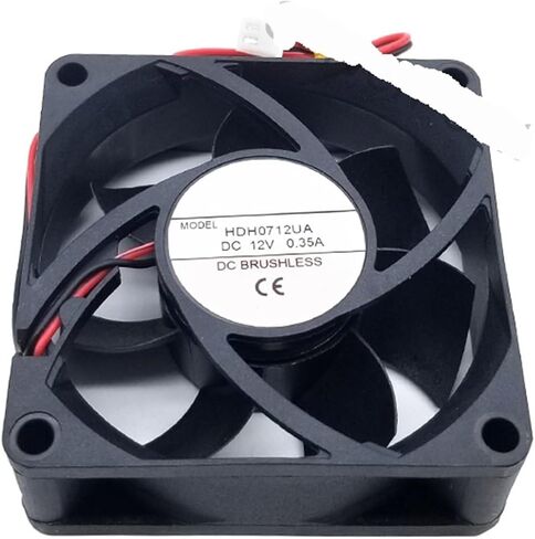 70x70x25MM 7025 Square Cooling HDH0712UA DC12V 0.35A 2 Lines Cooler Fan in Kuwait