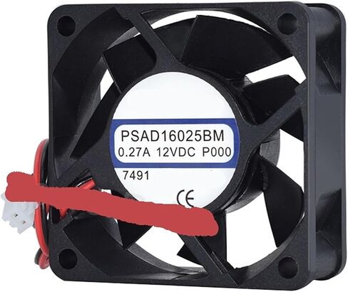 PSAD16025BM DC12V 0.27A S9 60 * 60 * 25MM Two-Wire Converter Fan in Kuwait