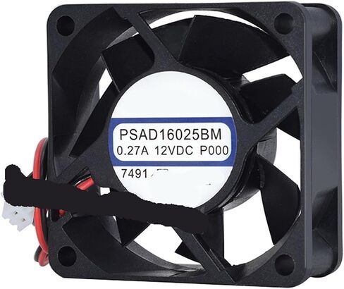 PSAD16025BM DC12V 0.27A S9 60 * 60 * 25MM Two-Wire Converter Fan in Kuwait