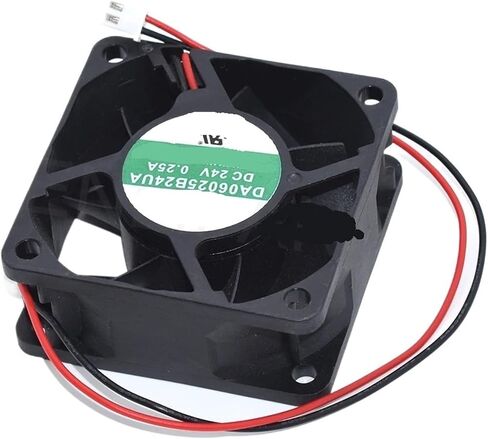 6025 60 * 60 * 25MM 6CM 24V 0.25A DA06025B24UA 2-Wire Converter Chassis Cooling Fan in Kuwait