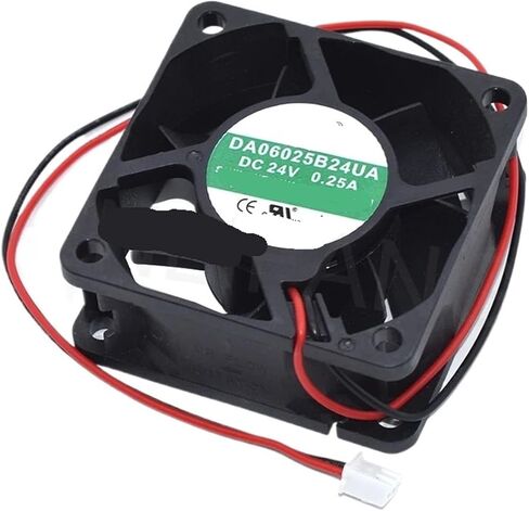 6025 60 * 60 * 25MM 6CM 24V 0.25A DA06025B24UA 2-Wire Converter Chassis Cooling Fan in Kuwait
