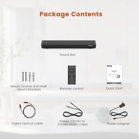 LITTOAK HDMI 16 Inch Soundbar for Smart TV in Kuwait