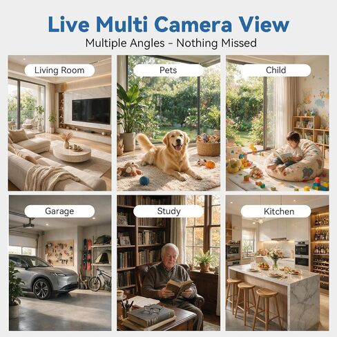 1080P HD Wireless Camera Smoke Detector in Kuwait