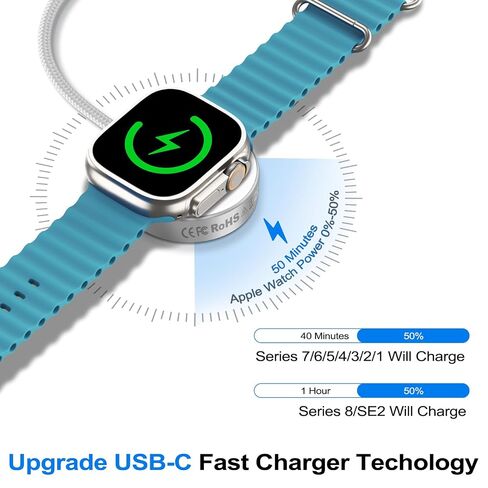 Upgraded for Apple Watch Charger Magnetic USB C Adapter & Charging Cable in Kuwait