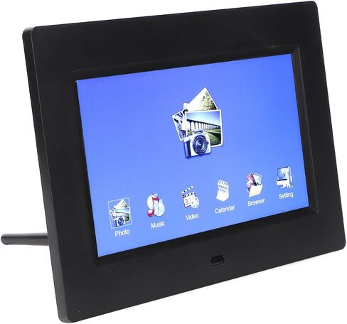 Digital Picture Frame 7 Inch, 800x480 HD Display with Remote (US in Kuwait