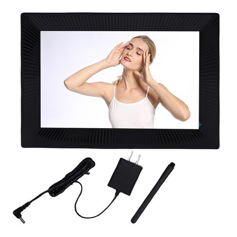 10.1 Inch Digital Photo Frame with HD Screen (US Plug) in Kuwait