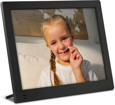 NIX Advance 8 Inch USB Digital Photo Frame - IPS Display, Auto-Rotate, Motion Sensor, Remote Control - Mix Photos and Videos in the Same Slideshow in Kuwait