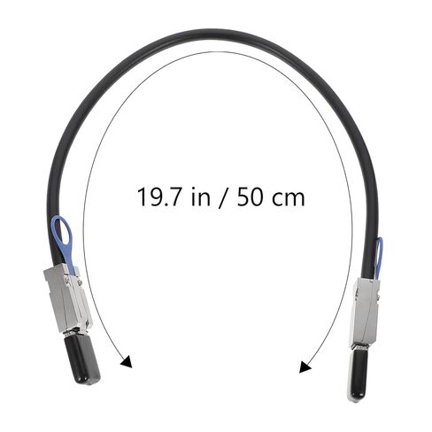 VANZACK Mini SAS Pin Cable Internal High-Speed Data Transmission for Storage Controllers and Server Storage with Release Rings Stable Connection for DIY Repair Enthusiasts in Kuwait