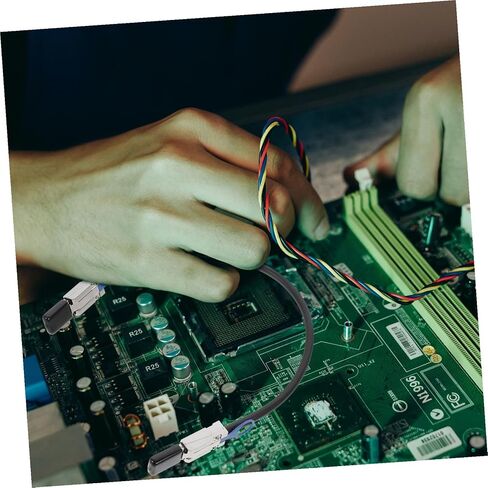 VANZACK Mini SAS Pin Cable Internal High-Speed Data Transmission for Storage Controllers and Server Storage with Release Rings Stable Connection for DIY Repair Enthusiasts in Kuwait