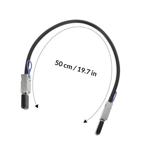 VANZACK Mini SAS Pin Cable Internal High-Speed Data Transmission for Storage Controllers and Server Storage with Release Rings Stable Connection for DIY Repair Enthusiasts in Kuwait