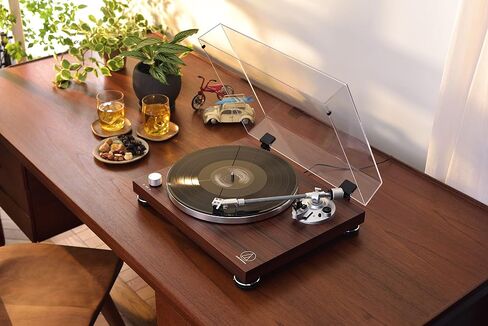 Audio Technica AT-LPW50BT-RW Bluetooth Turntable Manual Belt-Drive 33/45 (Rosewood) (Renewed) in Kuwait