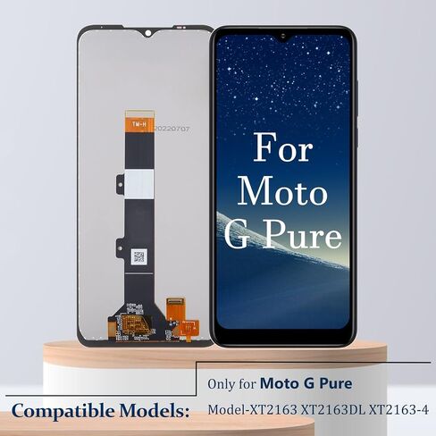 for Motorola G Pure Screen Replacement LCD 6.5 inch in Kuwait